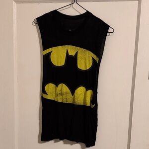 Batman Logo Black Tank Top